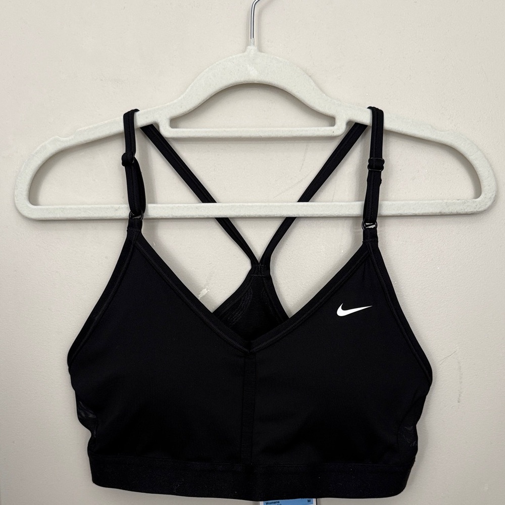 Nike Black Strappy Sports Bra